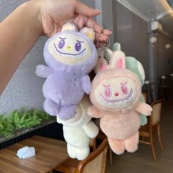 М'яка іграшка сюрприз брелок labubu лабубу плюшева дитяча the Monsters exciting macaron 17 см для дітей Labubu-17 фото