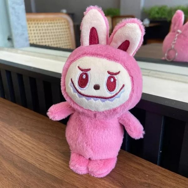 М'яка іграшка сюрприз брелок labubu лабубу плюшева дитяча the Monsters exciting macaron 17 см для дітей Labubu-17 фото