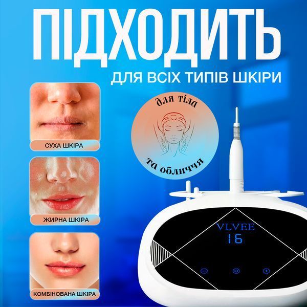 Косметологічний прилад VLVEE для догляду за шкірою обличчя та тіла (плазмова ручка) VLV-5163 фото