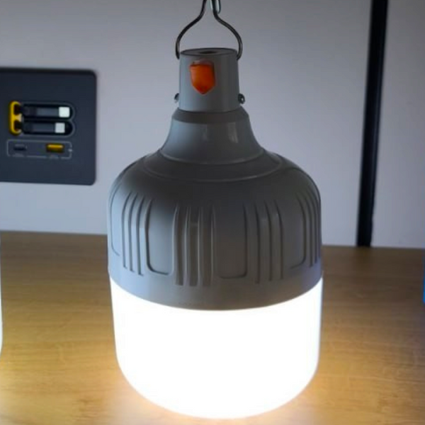 Лампа ліхтар на акумуляторі, з підвісом, Портативна USB LED лампочка, світильник AL-22 фото