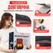 Масажна подушка для шиї та спини електрична Brillix, роликовий масажер для спини та плечей з ІЧ прогріванням та ручною помпою (PMP-8029) PumpHeat MP-2V фото 6