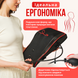 Масажна подушка для шиї та спини електрична Brillix, роликовий масажер для спини та плечей з ІЧ прогріванням та ручною помпою (PMP-8029) PumpHeat MP-2V фото 5